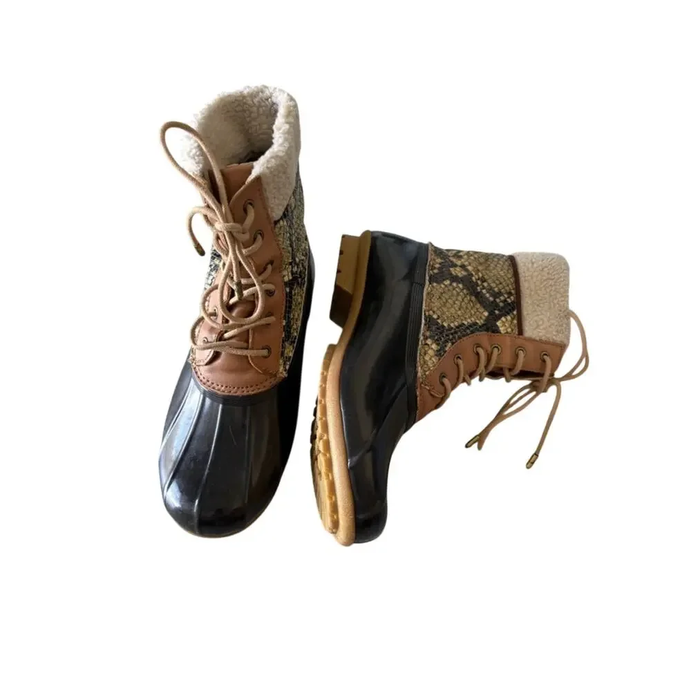 Sam Edelman Caldwell duck boots size 8